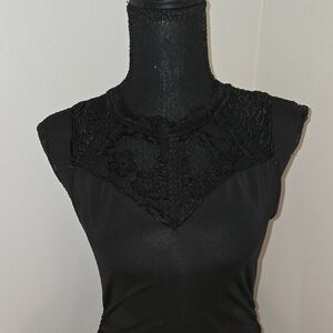SHEIN Black Sleeveless Top